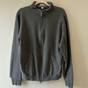 Peter Millar Full Zip Cotton Sweatshirt Size Large